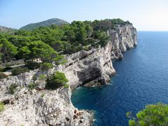 Cliffs in Telašćica Nature Park