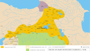 Urartu in 743 BC