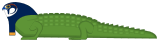 Hor-imy-shenut, a form of Horus in which he had the body of a crocodile