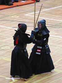 Kendo EM 2005 - taiatari 2.jpg