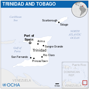 Location of Trinidad