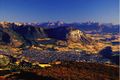 Panoramic view of Coihaique, Chile