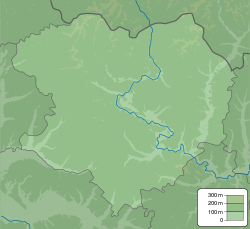 خاركيڤ is located in Kharkiv Oblast
