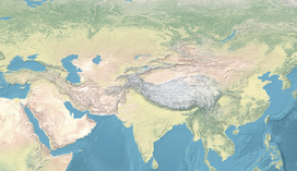 Tian Shan is located in آسيا القارية