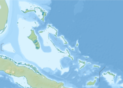 ناسو Nassau is located in البهاماز