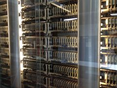 Rear view of computing section