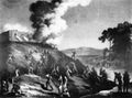 Artwork for "Fort Harrison March," a campaign song for Zachary Taylor's presidential campaign which recalled his triumph at the Siege of Fort Harrison in 1812.[1]