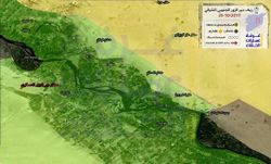 الطابية جزيرة جنوب مدينة دير الزور