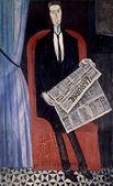 Portrait of a Man with a Newspaper, 1911–1914, Hermitage Museum