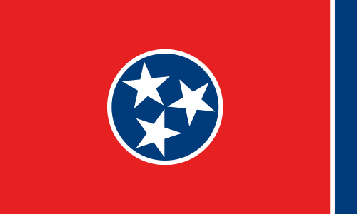 ملف:Flag of Tennessee.svg