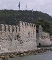 Fortifications along the sea wall
