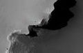 Opportunity at the rim of Victoria Crater, as imaged by MRO (29 November 2006)