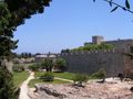 Rhodes town - old town gardens
