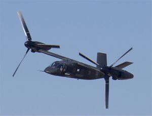 Bell V-280 Valor high speed cruise demo, 2019 Alliance Air Show.jpg