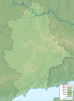 Chasiv Yar is located in اوبلاست دونيتسك