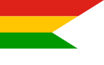 Proposed Imperial Chinese Navy 2nd Commodore's Flag (1890).svg