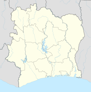 أبيجان is located in ساحل العاج