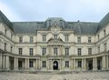 The Gaston d'Orléans wing at the Château de Blois where she grew up