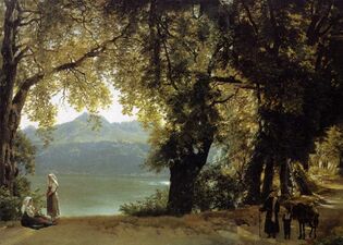 Painting by Sylvester Shchedrin، قبل 1825