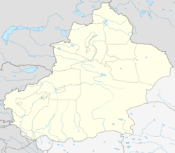 قومول is located in شين‌جيانگ