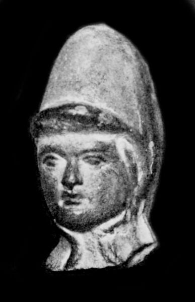 ملف:Mauryan head from Sarnath.jpg