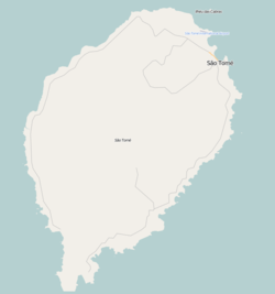 ساو تومي is located in São Tomé