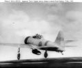 Japanese plane leaves Akagi