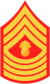 three chevrons up and four down with bursting bomb