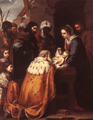 "Adoration of the Wise Men".