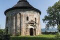 Rotunda of St. Margaret the Virgin in Šivetice, Slovakia; the biggest rotunda in Central Europe