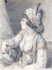 Validé ou la Sultane Mère by Augustin de Saint-Aubin.jpg