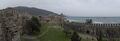 Anamur Castle Inner courtyard Panorama