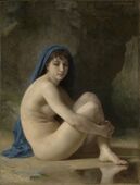 جالسة عارية (1884)