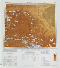 Map including Payzawat (labeled as CH'IEH-SHIH (FAIZ ABAD)) from the International Map of the World (AMS, 1966)[أ]