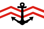 Flag of Manchukuo Marine Police.svg