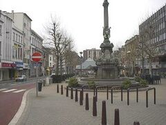 Fontaine Pierre David, place Verte.