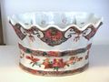 Jingdezhen soft paste porcelain flower holder, "Famille Rose", 1736-1796, Qianlong period.