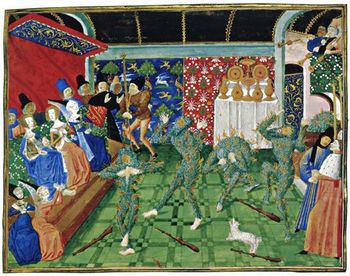 حفل الرجال المحترقين Bal des Ardents.
