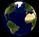 Lunar eclipse from moon-1945Dec19.png
