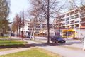 Typical street scene in the commercial district of Mikkeli