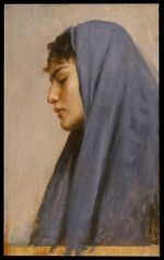 Leopold Carl Müller, Tête de jeune fille