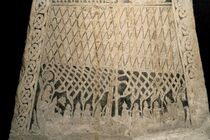 Smiss I picture stone, showing the rigging of a longship