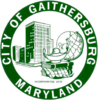 الختم الرسمي لـ Gaithersburg, Maryland