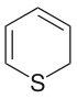 Structure of Thiopyran