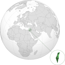 Location of إسرائيل