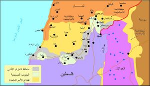 الحزام الامني الذي اقترحه الجيش الاسرائيلي في سبتمبر 2024