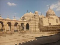 الساحة الداخلية لحوش الباشا.