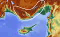 Relief of the Western Taurus Mountains
