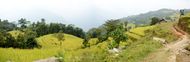 View of Khartuwa village from Thakuri village of Sitalpati, Shankhuwasabha, eastern Nepal.