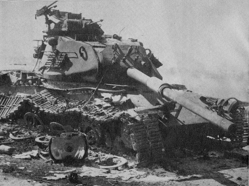 ملف:Destroyed m60.jpg